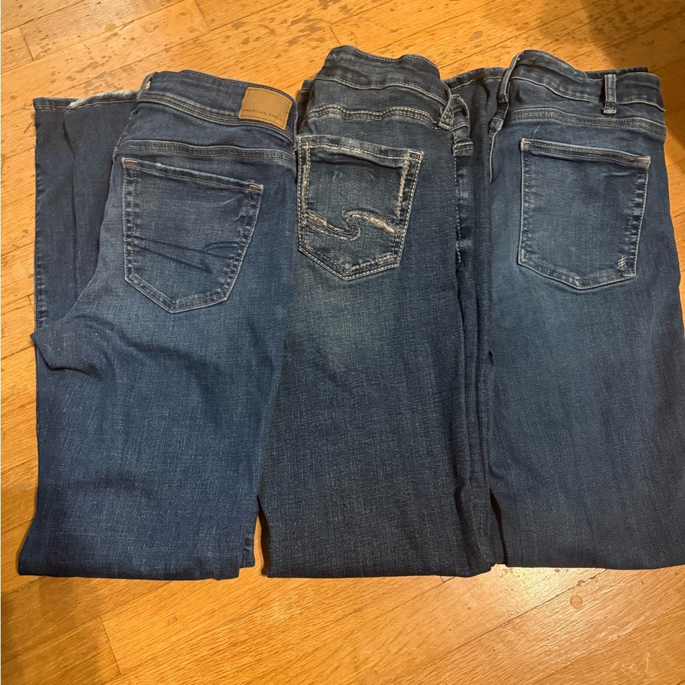 Silver Jeans Women's Boot Cut in Dark Blue